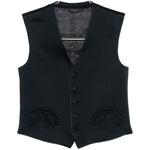Gilet con tasca e bottoni in blu Blazé milano - donna 
