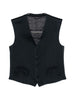 Blazé Milano blue vest with pocket and buttons - women