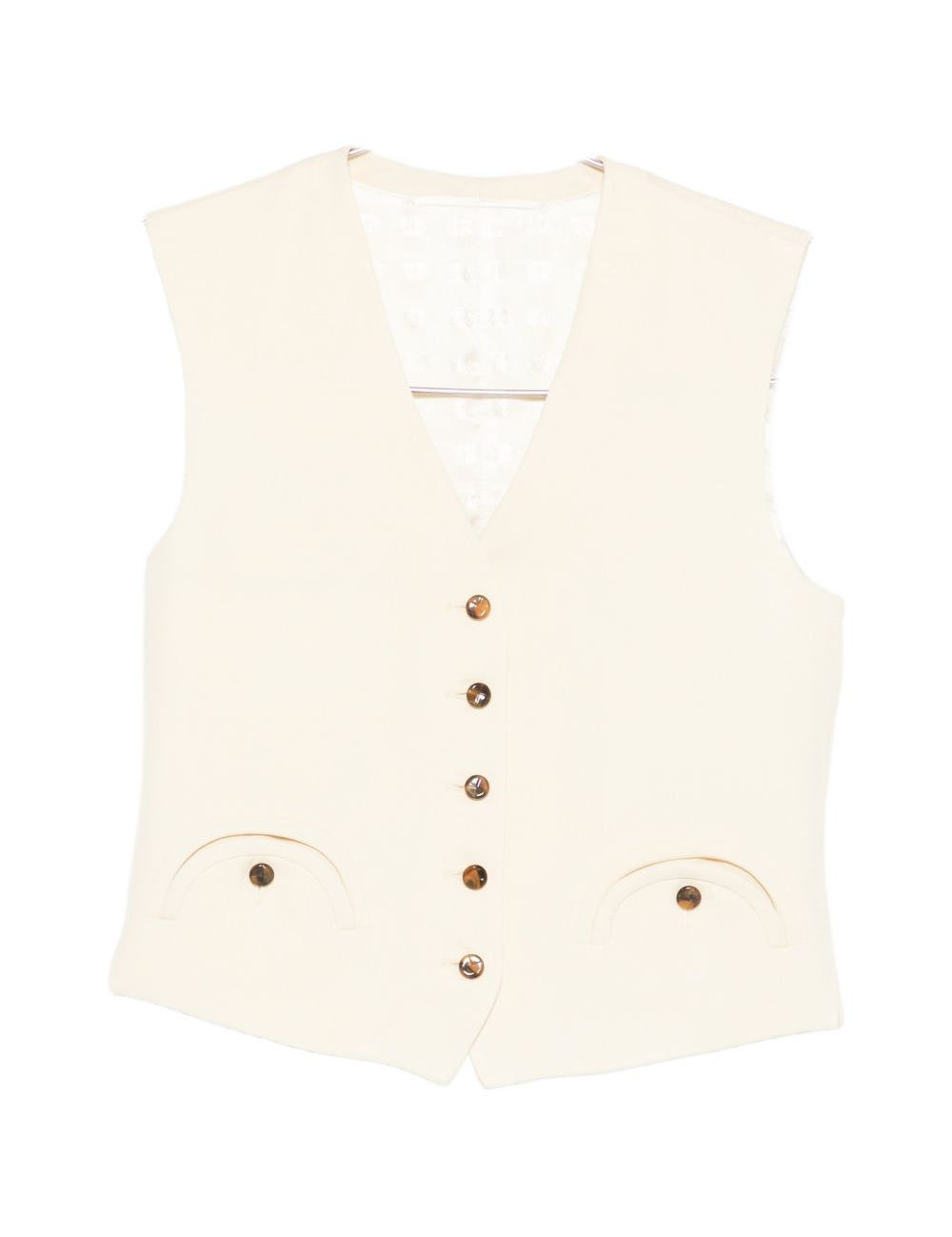 Gilet Savannah in avorio BLAZÉ MILANO - donna 