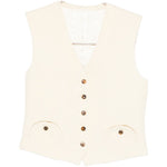 Gilet Savannah in avorio BLAZÉ MILANO - donna 