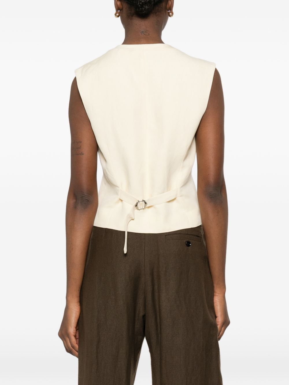 Gilet Savannah in avorio BLAZÉ MILANO - donna 