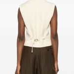Gilet Savannah in avorio BLAZÉ MILANO - donna 