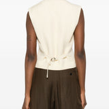 Gilet Savannah in avorio BLAZÉ MILANO - donna 