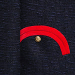 Giacca riviera in blu e rosso Blazé Milano - donna 