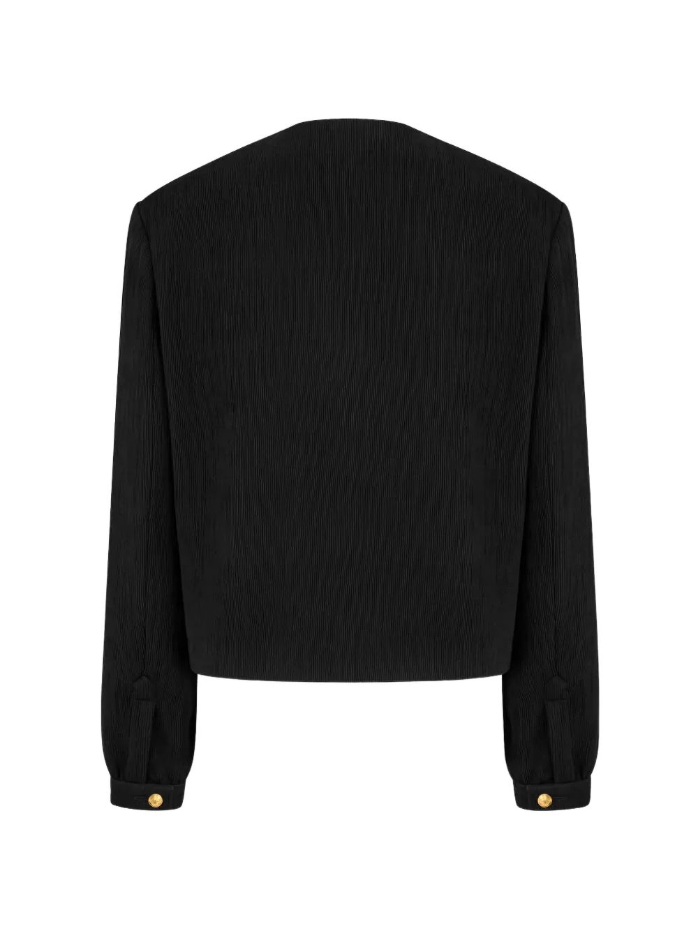 Giacca bolero plissé in nero Infinity BLAZÉ MILANO - donna 
