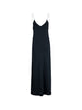 Long V-neck dress in blue BLAZÉ MILANO - women