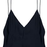 Abito lungo con scollo a V in blu BLAZÉ MILANO - donna 