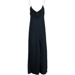 Abito lungo con scollo a V in blu BLAZÉ MILANO - donna 