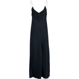Abito lungo con scollo a V in blu BLAZÉ MILANO - donna 