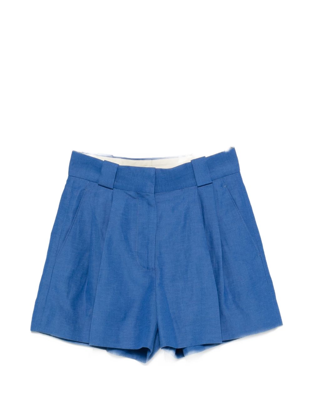 Pantaloncini a pieghe in blu Blazé milano - donna 
