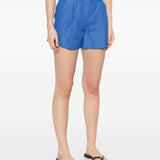 Pantaloncini a pieghe in blu Blazé milano - donna 