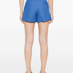 Pantaloncini a pieghe in blu Blazé milano - donna 