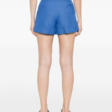 Pantaloncini a pieghe in blu Blazé milano - donna 