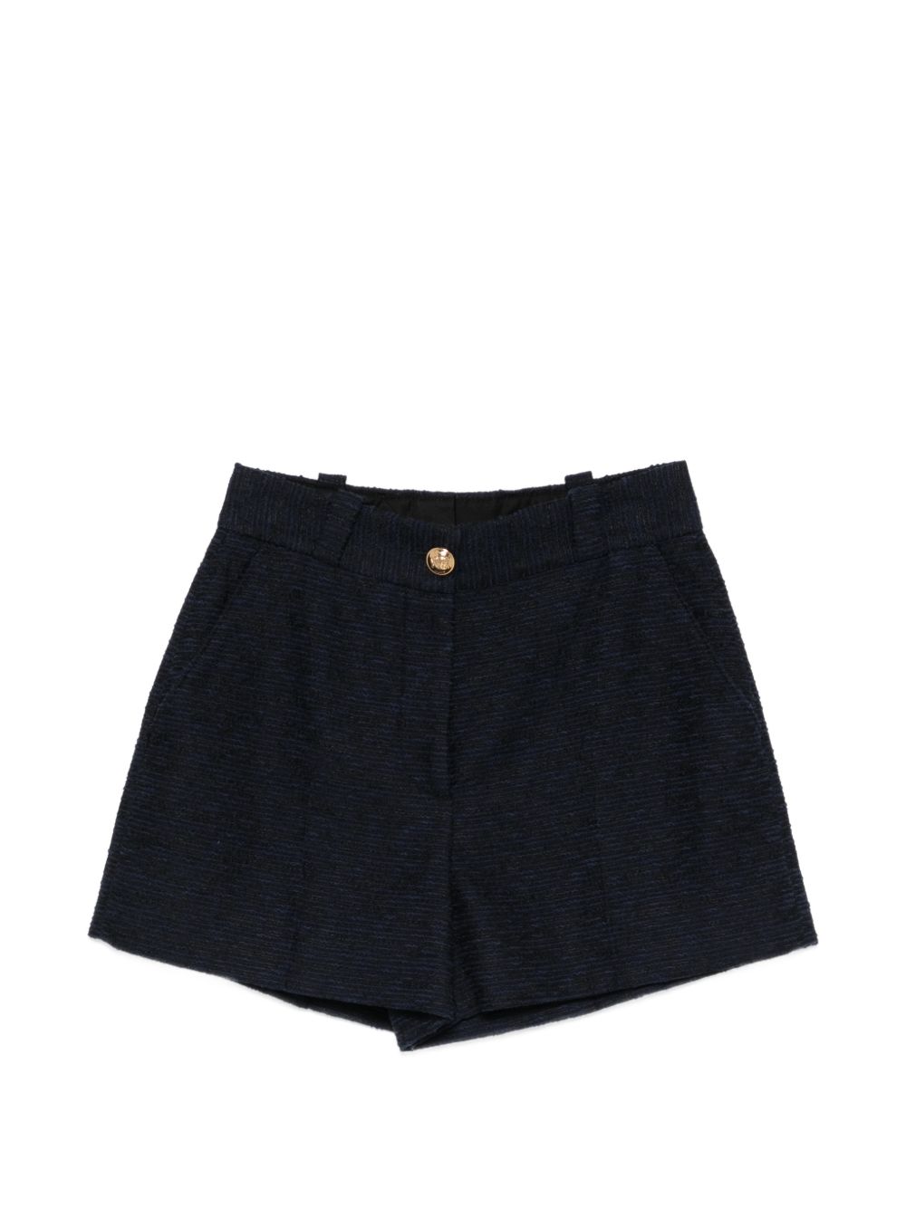 Pantaloncini con bottoni  in nero Blazé milano - donna 