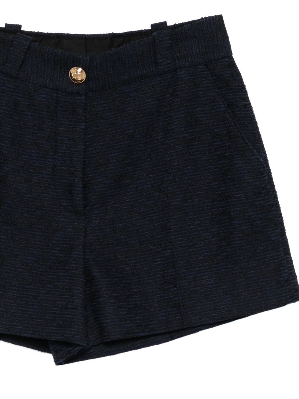 Pantaloncini con bottoni  in nero Blazé milano - donna 