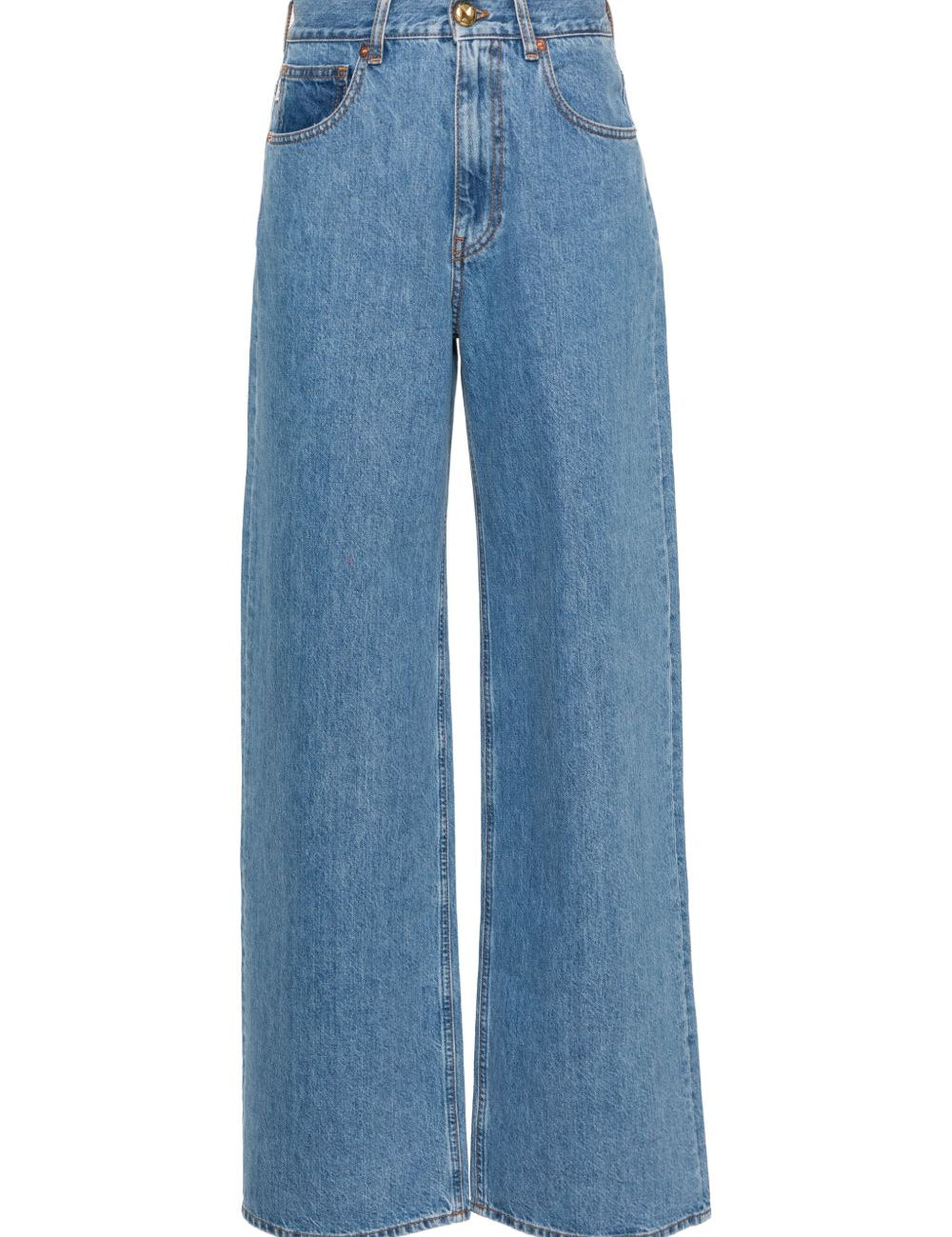 Jeans a gamba larga nariida maya java in blu Blazé milano - donna 