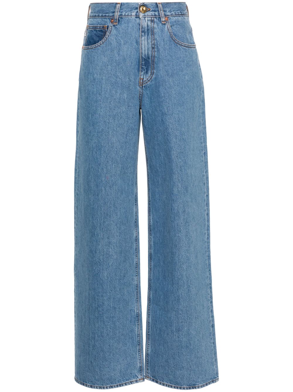 Jeans a gamba larga nariida maya java in blu Blazé milano - donna 