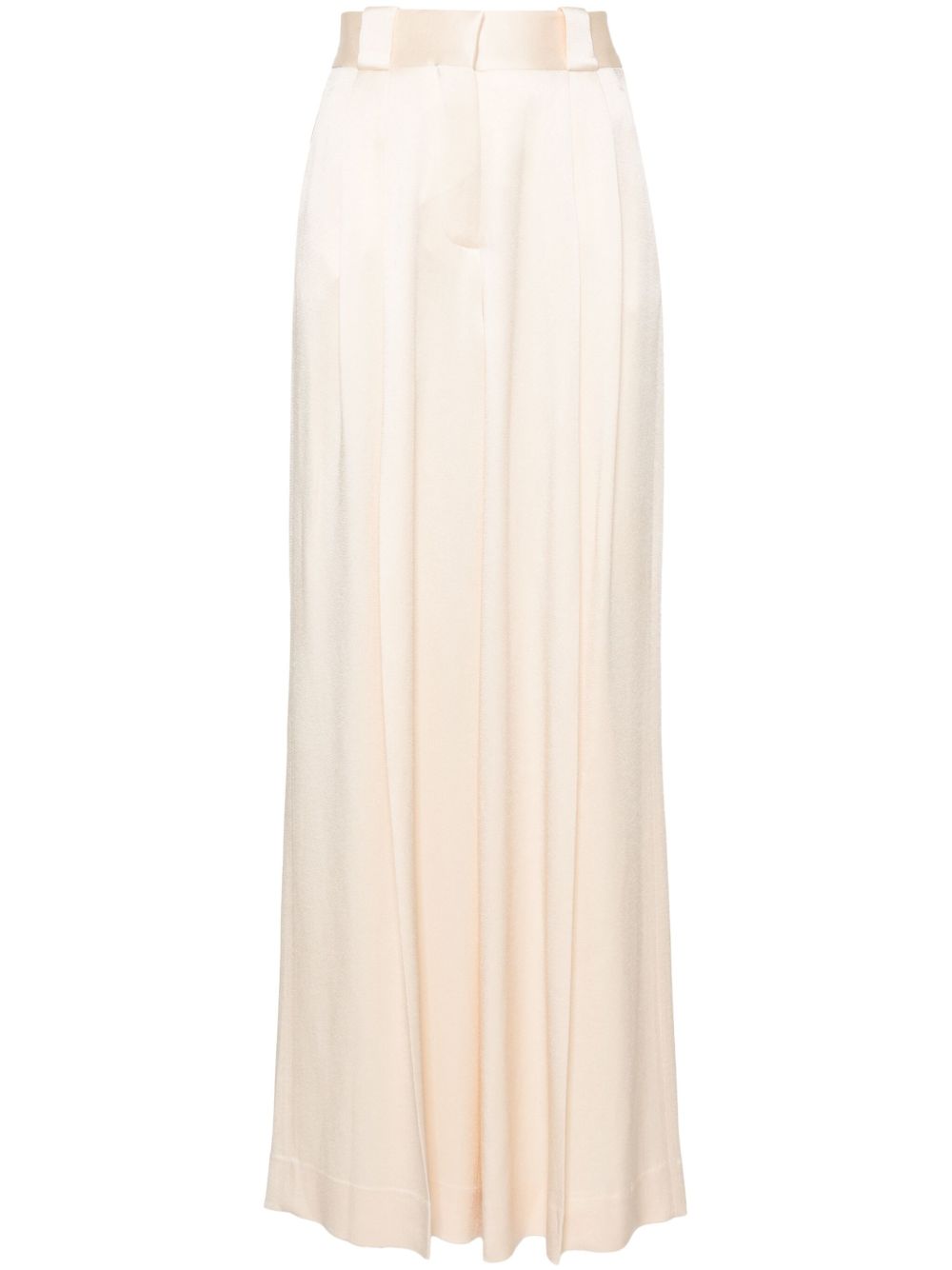 Pantaloni a palazzo Novalis in avorio Blazé Milano - donna 
