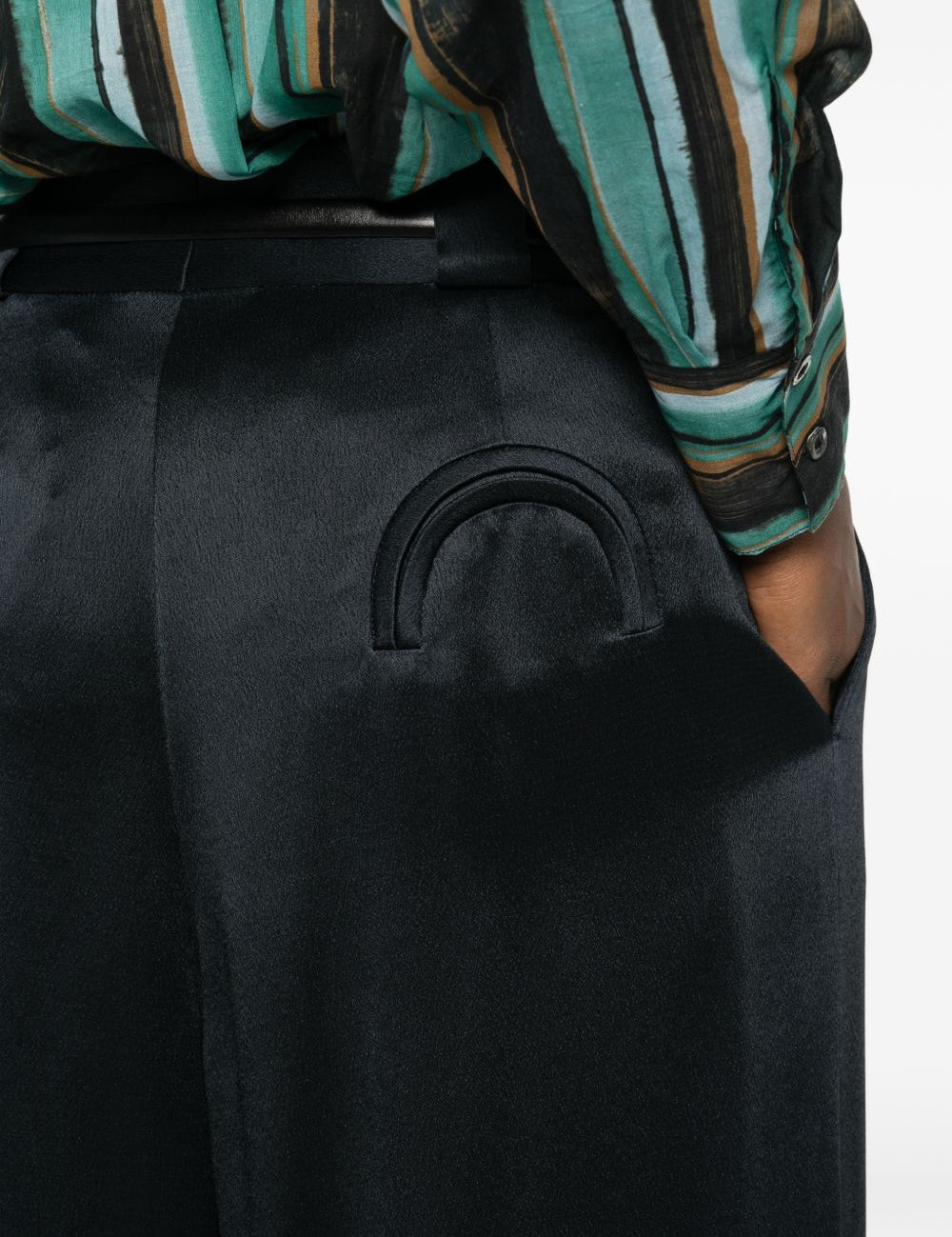 Pantaloni palazzo Novalis in blu BLAZÉ MILANO - donna 