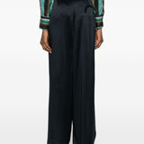 Pantaloni palazzo Novalis in blu BLAZÉ MILANO - donna 
