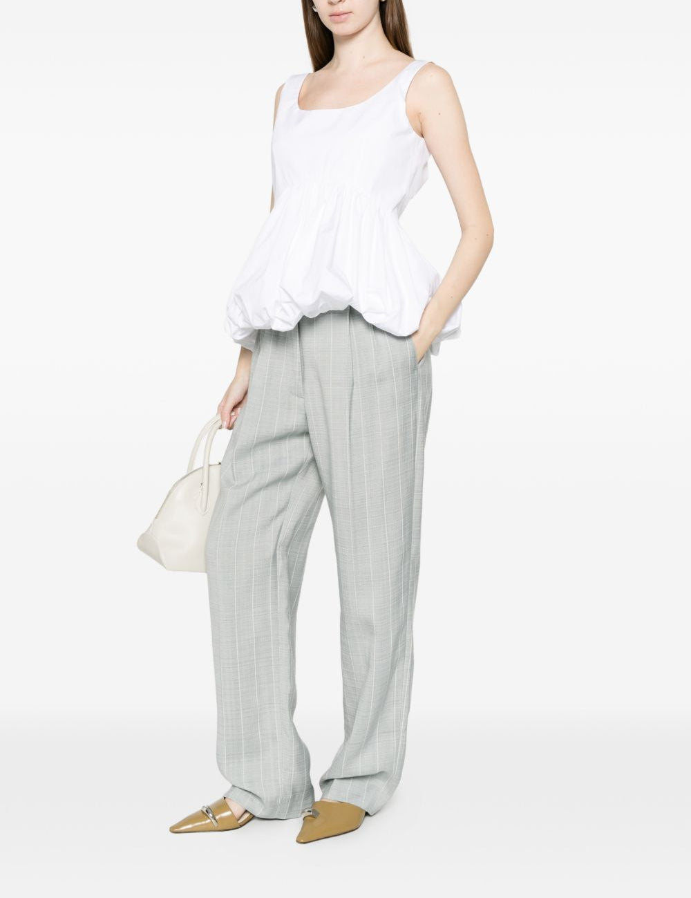 Pantaloni con pinces in grigio Blazé Milano - donna 