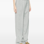 Pantaloni con pinces in grigio Blazé Milano - donna 