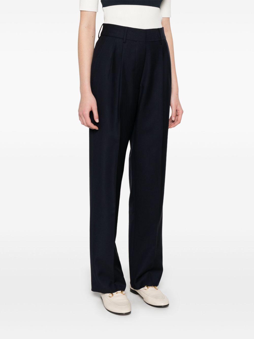 Pantaloni dritti First Class in blu BLAZÉ MILANO - donna 