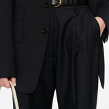 Pantaloni dritti First Class in blu BLAZÉ MILANO - donna 