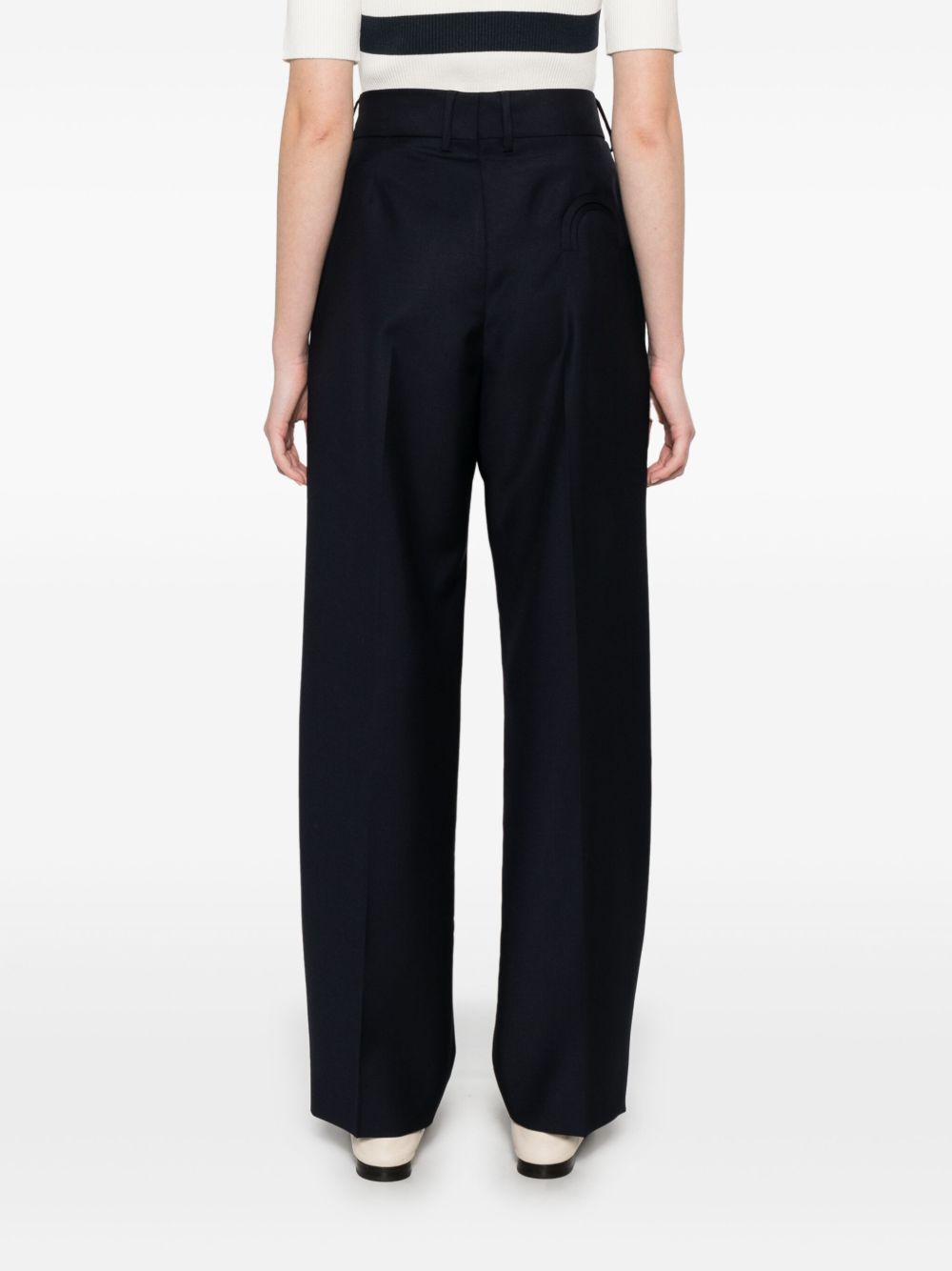 Pantaloni dritti First Class in blu BLAZÉ MILANO - donna 