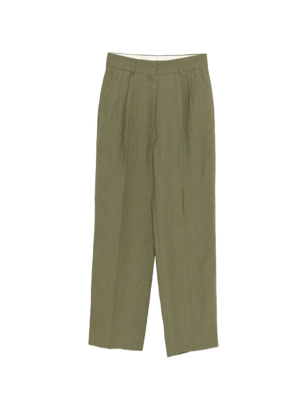 Pantalone a gamba dritta con pinces Mid-Day Sun in verde BLAZÉ MILANO - donna 