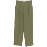 Pantalone a gamba dritta con pinces Mid-Day Sun in verde BLAZÉ MILANO - donna 