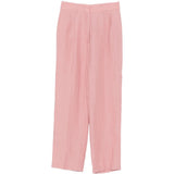 Pantaloni a gamba larga in lino in rosa Blazé milano - donna 