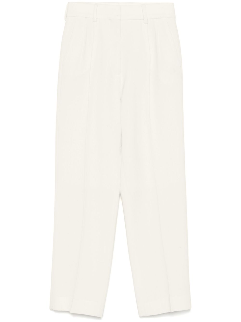 Pantalone a gamba dritta con pinces Resolute in avorio BLAZÉ MILANO - donna 