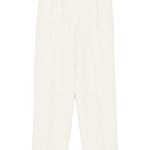 Pantalone a gamba dritta con pinces Resolute in avorio BLAZÉ MILANO - donna 