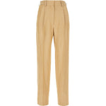 Pantaloni a vita alta in beige Blazé milano - donna 