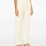Pantaloni dritti Savannah Fox in avorio Blazé milano - donna 