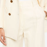 Pantaloni dritti Savannah Fox in avorio Blazé milano - donna 