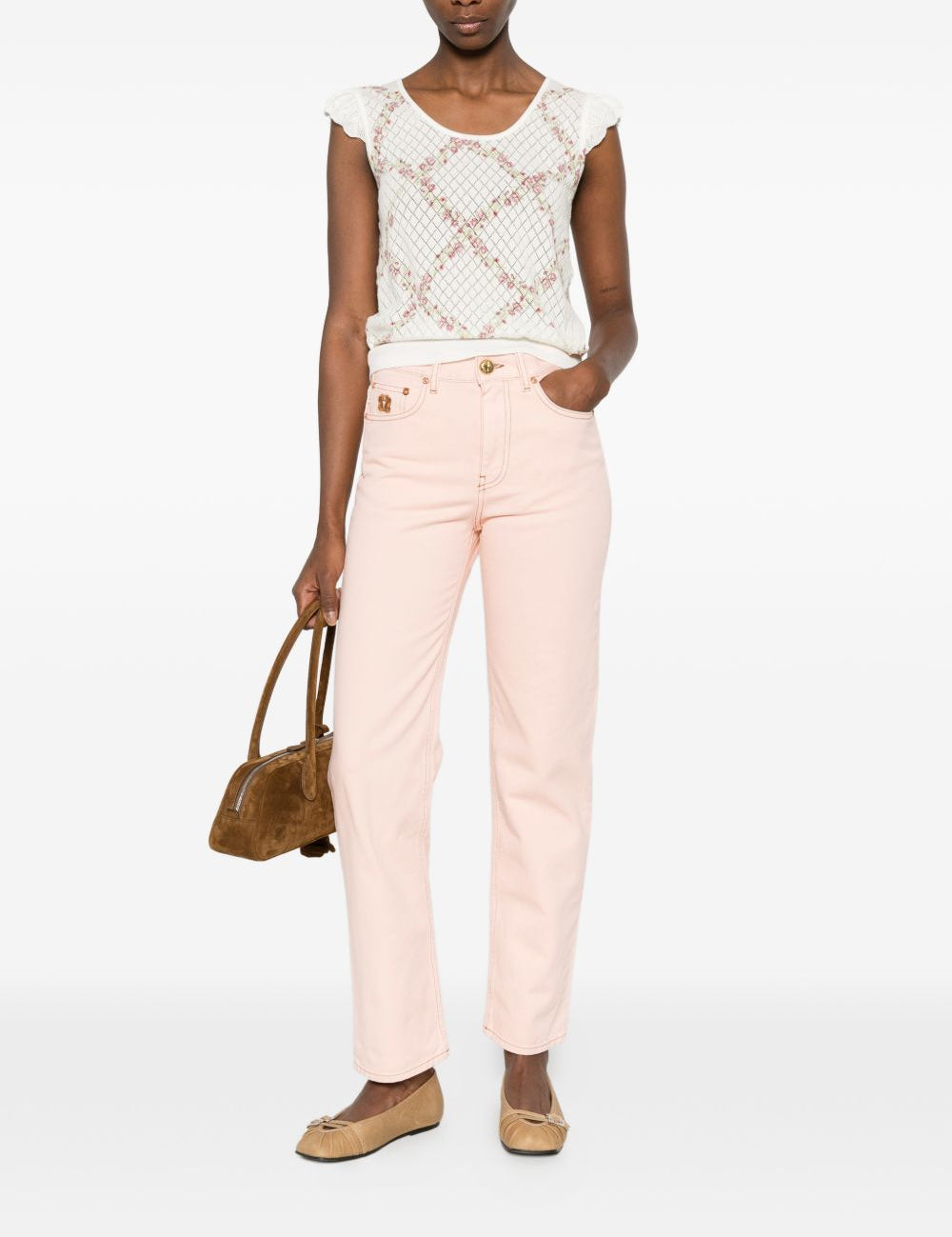 Jeans Clapotis Paso in rosa BLAZÉ MILANO - donna 