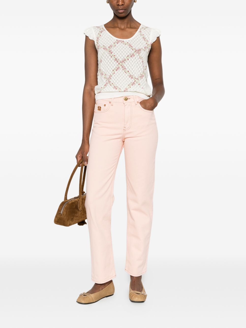 Jeans Clapotis Paso in rosa BLAZÉ MILANO - donna 