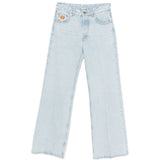Jeans con logo in blu Blazé milano - donna 