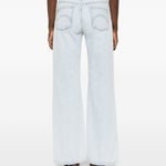 Jeans con logo in blu Blazé milano - donna 