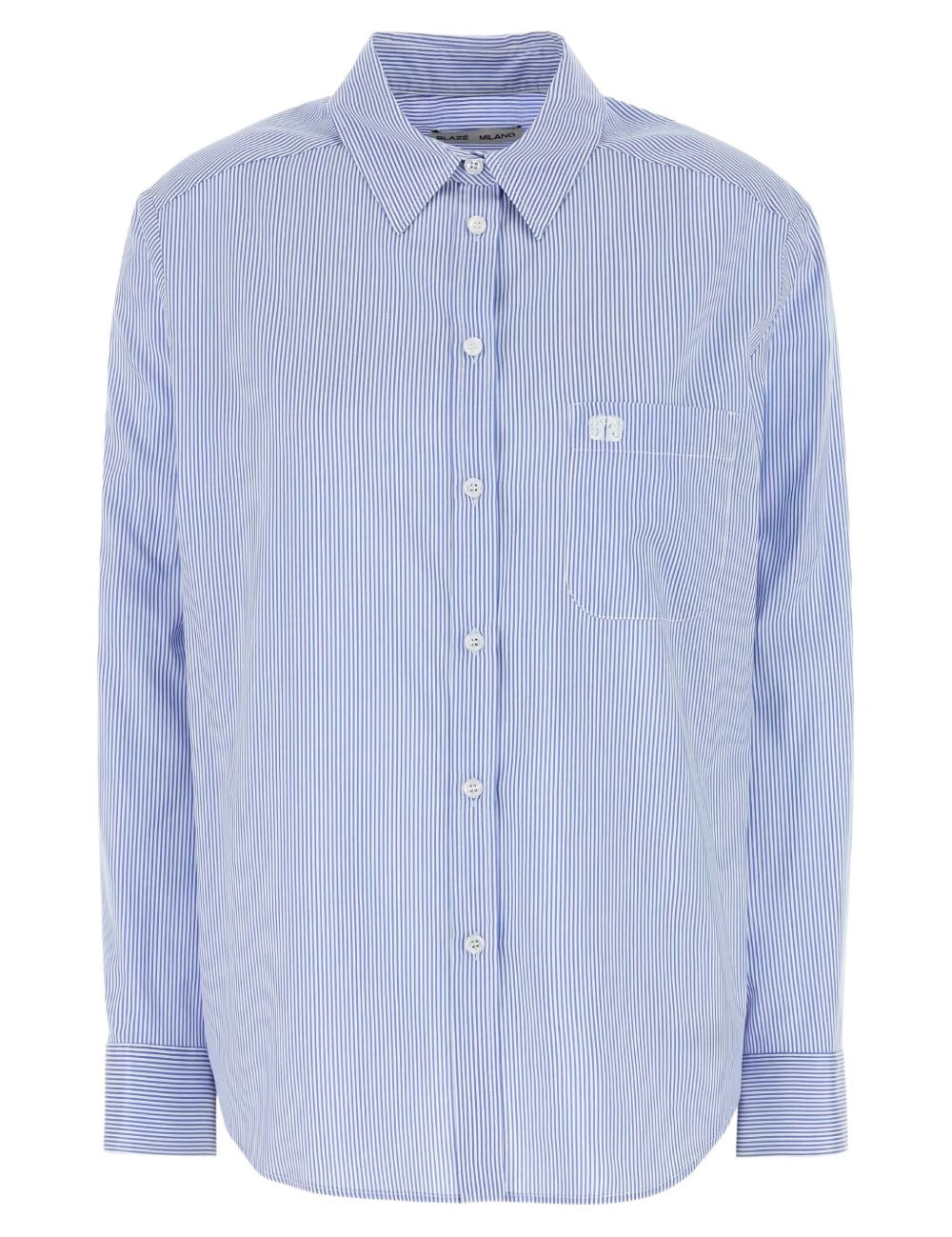 Camicia catalina a righe in azzurro Blazé Milano - donna 