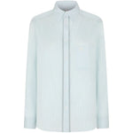 Camicia classica a righe in azzurro BLAZÉ MILANO - donna 