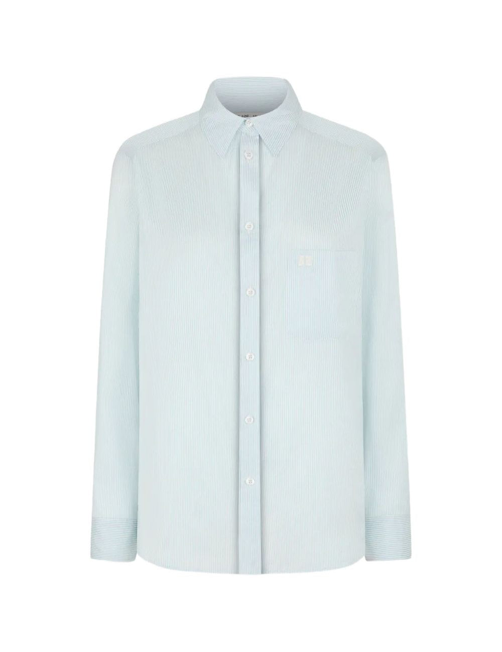 Camicia classica a righe in azzurro BLAZÉ MILANO - donna 