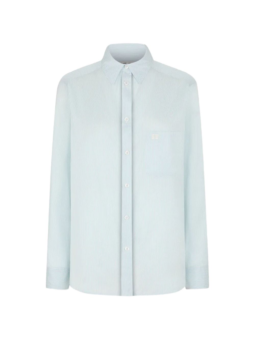 Camicia classica a righe in azzurro BLAZÉ MILANO - donna 