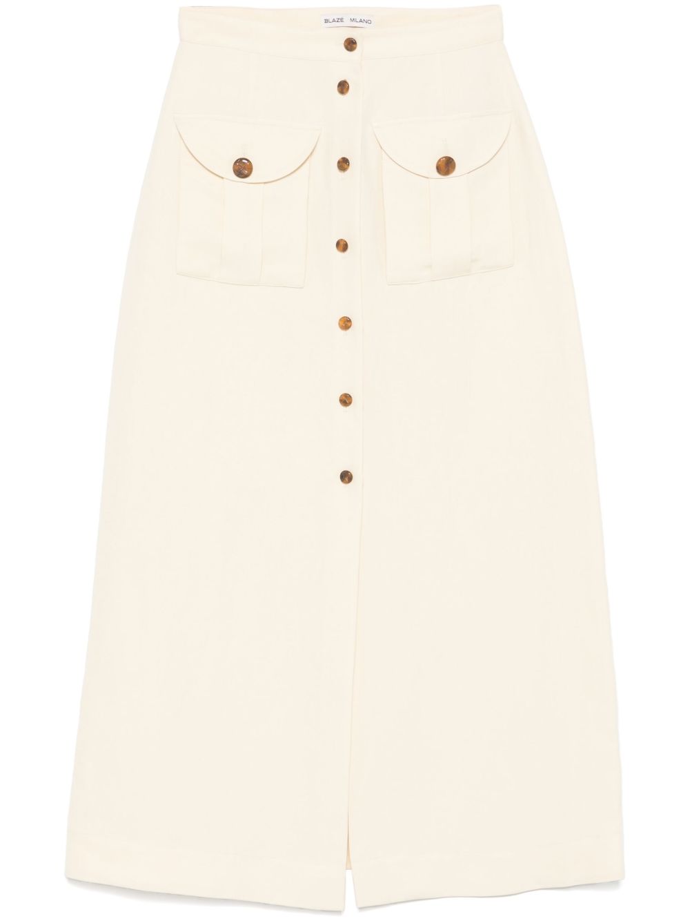 Gonna midi Savannah in giallo Blazé milano - donna 