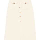 Gonna midi Savannah in giallo Blazé milano - donna 