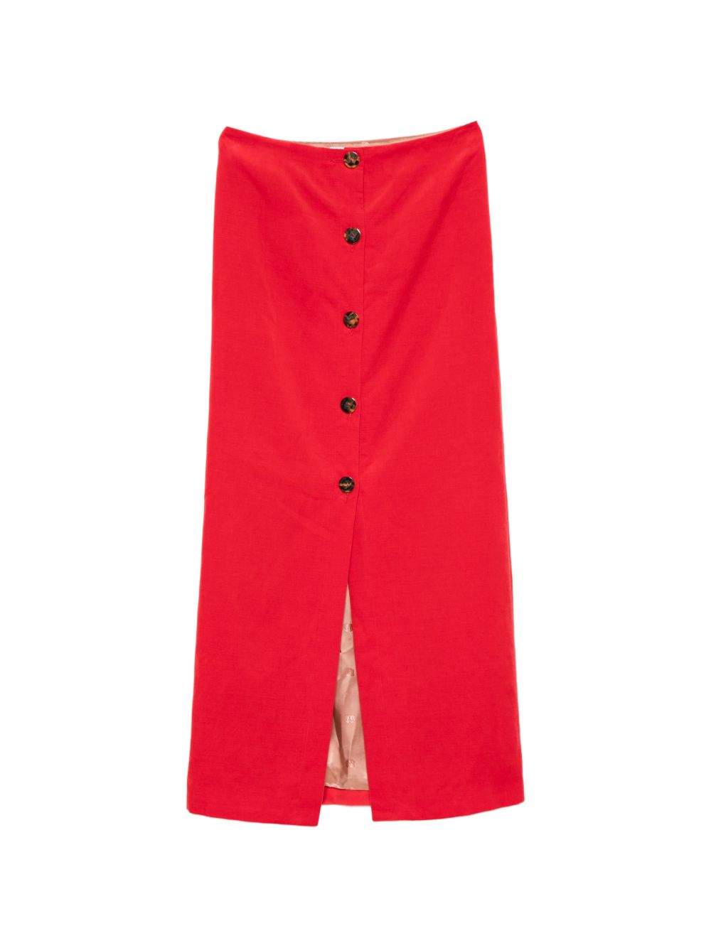 Gonna lunga con bottoni in rosso Blazé Milano - donna 