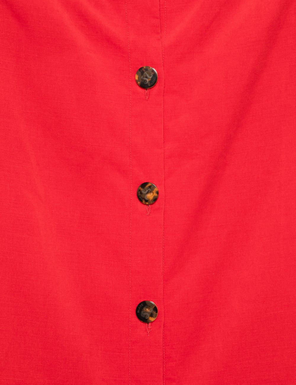 Gonna lunga con bottoni in rosso Blazé Milano - donna 