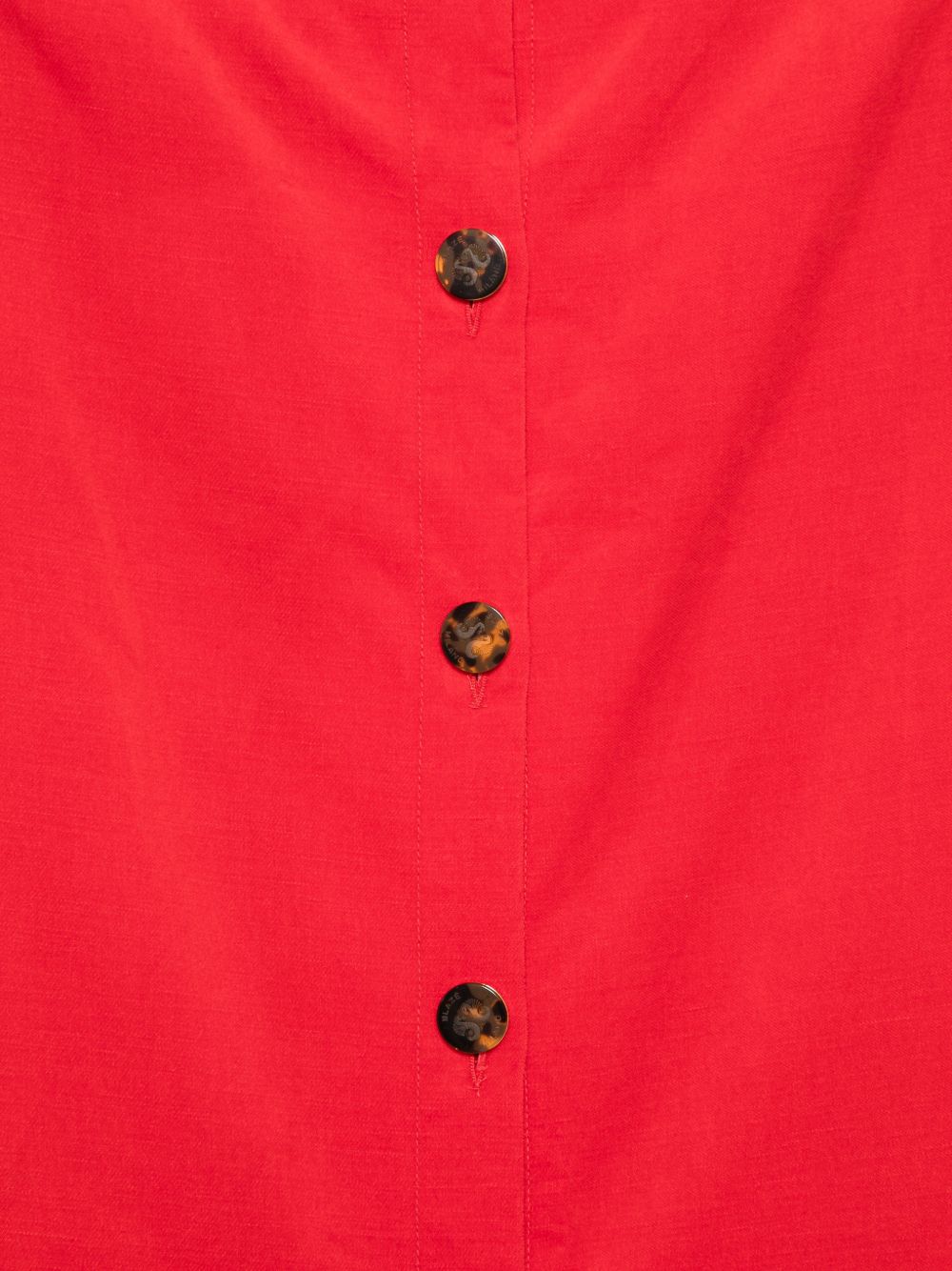 Gonna lunga con bottoni in rosso Blazé Milano - donna 